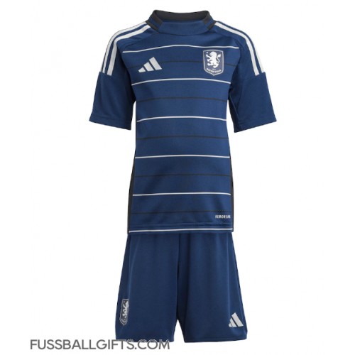 Aston Villa Fußballbekleidung 3rd trikot Kinder 2024-25 Kurzarm (+ kurze hosen)
